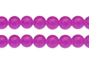 (image for) 12mm Primrose Jade-Style Glass Bead, approx. 18 beads