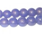 12mm Purple Pearlised Glass Bead, approx. 19 beads 12mm Purple Pearlised Glass Bead, approx. 19 beads