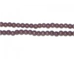 4mm Copper Pearlised Glass Bead, approx. 110 beads 4mm Copper Pearlised Glass Bead, approx. 110 beads