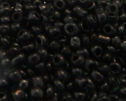 (image for) 11/0 Forest Green Transparent Glass Seed Bead, 1oz. Bag