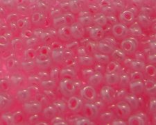 (image for) 11/0 Pink Ceylon Glass Seed Bead, 1oz. Bag