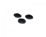 16 x 14mm Black Vintage-Style Bead, 5 beads 16 x 14mm Black Vintage-Style Bead, 5 beads