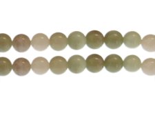 (image for) 10mm Green Aventurine Gemstone Bead, approx. 20 beads