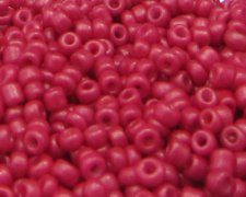 (image for) 11/0 Raspberry Ceylon Glass Seed Beads, 1oz. bag