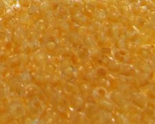 (image for) 11/0 Sun Yellow Inside-Color Glass Seed Beads, 1oz. bag