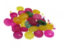 (image for) Approx. 1oz. x 10mm Color Fun Glass Bead Mix