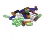 Approx. 2oz. 10 x 4mm Color Tube Glass Beads Approx. 2oz. 10 x 4mm Color Tube Glass Beads