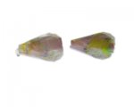 22mm Pink Pattern Lampwork Glass Bead, 2 beads 22mm Pink Pattern Lampwork Glass Bead, 2 beads
