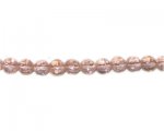 8mm Pink Faceted Glass Bead, 12" string 8mm Pink Faceted Glass Bead, 12" string