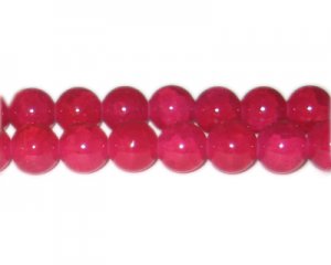 12mm Cuprite-Style Glass Bead, approx. 18 beads