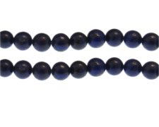 (image for) 10mm Dark Blue Gemstone Bead, approx. 20 beads