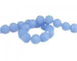 14mm Light Violet Semi-Opaque Faceted Glass Bead, 16" string 14mm Light Violet Semi-Opaque Faceted Glass Bead, 16" string