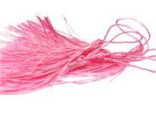 (image for) 130 x 6mm Pink Polyester Tassel (70 x 90mm), 5 tassels
