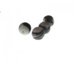 14mm White Pattern Lampwork Glass Bead, 4 beads 14mm White Pattern Lampwork Glass Bead, 4 beads