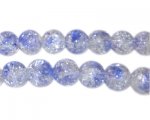 10mm Aster Crackle Spray Glass Bead, approx. 21 beads 10mm Aster Crackle Spray Glass Bead, approx. 21 beads