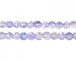 6mm Aster Crackle Spray Glass Bead, approx. 73 beads