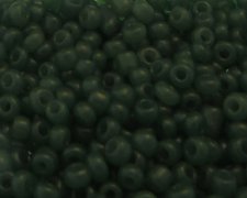 (image for) 11/0 Grass Green Opaque Glass Seed Bead, 1oz. Bag