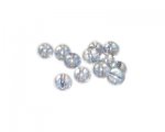 8mm Starburst Galaxy Luster Glass Bead, approx. 33 beads
