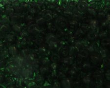 (image for) 11/0 Dark Green Transparent Glass Seed Bead, 1oz. Bag