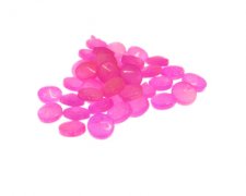 (image for) Approx. 1oz. x 8mm Magenta Glass Bead, top drill