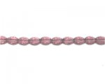 8x6mm Soft Plum Faceted Glass Oval Bead, 13" string 8x6mm Soft Plum Faceted Glass Oval Bead, 13" string