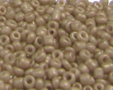 (image for) 11/0 Pale Silver Ceylon Glass Seed Beads, 1oz. bag