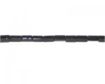 8x4mm Black Pressed Glass Tube Bead, 2 x 13" strings 8x4mm Black Pressed Glass Tube Bead, 2 x 13" strings