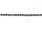 5mm Black Bi-cone Faceted Glass Bead, 2 x 12" strings 5mm Black Bi-cone Faceted Glass Bead, 2 x 12" strings