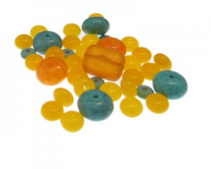 (image for) Approx. 1oz. Texas Acrylic Bead Mix