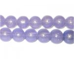 10mm Light Purple Pearlised Glass Bead, approx. 24 beads 10mm Light Purple Pearlised Glass Bead, approx. 24 beads