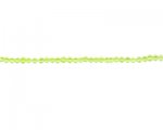 3mm Apple Green Faceted Bi-cone Glass Bead, 2 x 12" strings 3mm Apple Green Faceted Bi-cone Glass Bead, 2 x 12" strings
