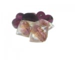 Approx. 1.5 - 2oz. Plum/Purple Glass Lampwork Bead Mix Approx. 1.5 - 2oz. Plum/Purple Glass Lampwork Bead Mix