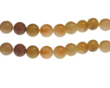 (image for) 10mm Red Aventurine Gemstone Bead, approx. 20 beads