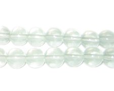 (image for) 10mm Sea Glass Jade-Style Glass Bead, approx. 21 beads
