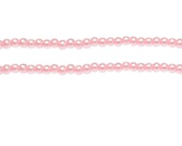 (image for) 4mm Soft Pink Glass Pearl Bead, approx. 113 beads