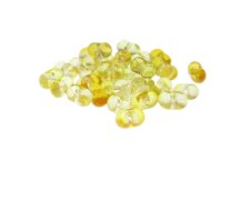 (image for) Approx. 1.2oz. x 10x6mm Yellow Peanut Glass Bead
