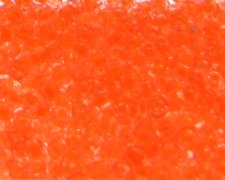 (image for) 11/0 Orange Inside-Color Glass Seed Beads, 1oz. bag