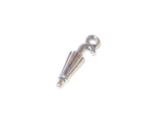 (image for) 6 x 18mm Silver Closed Umbrella Charm - 4 charms