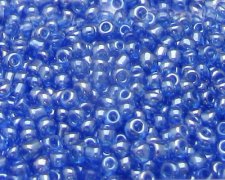 (image for) 11/0 Sky Blue Ceylon Glass Seed Bead, 1oz. Bag