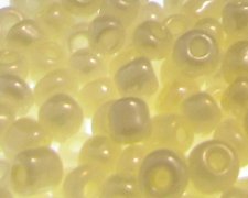 (image for) 6/0 Cream Ceylon Glass Seed Beads, 1oz. bag
