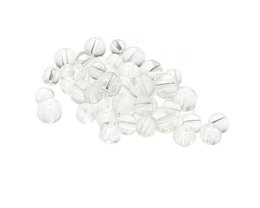 (image for) Approx. 1oz. 6-8mm Crystal Pressed Glass Beads