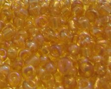 (image for) 11/0 Gold Luster Glass Seed Beads, 1oz. bag