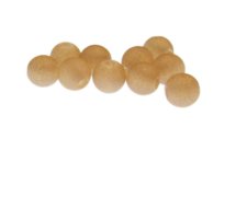 (image for) 10mm Soft Peach Druzy-Style Glass Bead, 10 beads, large hole