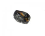 24mm Black Handmade Lampwork Glass Bead 24mm Black Handmade Lampwork Glass Bead