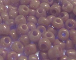 (image for) 6/0 Soft Lilac Ceylon Glass Seed Bead, 1oz. Bag