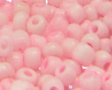 (image for) 6/0 Very Pale Pink Opaque Glass Seed Bead, 1oz. Bag