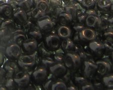 (image for) 6/0 Dark Silver Luster Glass Seed Bead, 1oz. Bag