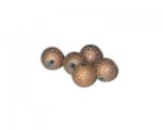 12mm Bronze Druzy-Style Electroplated Bead, approx. 16 beads