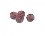 14mm Light Plum Faceted Glass Bead, 4 beads 14mm Light Plum Faceted Glass Bead, 4 beads