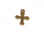 12 x 18mm Bronze Cross - 4 crosses
